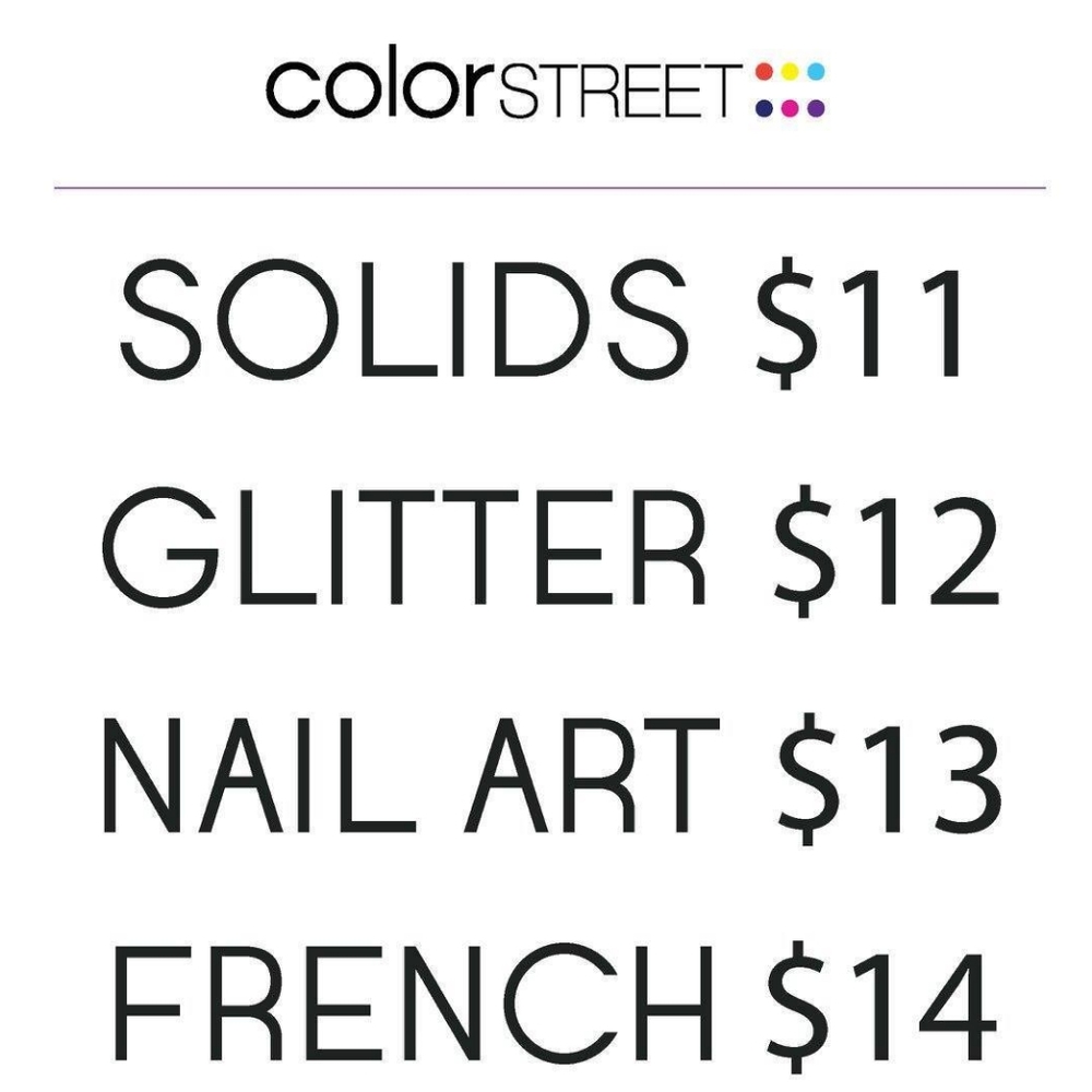 Color Street Nail Strips - Various Colors